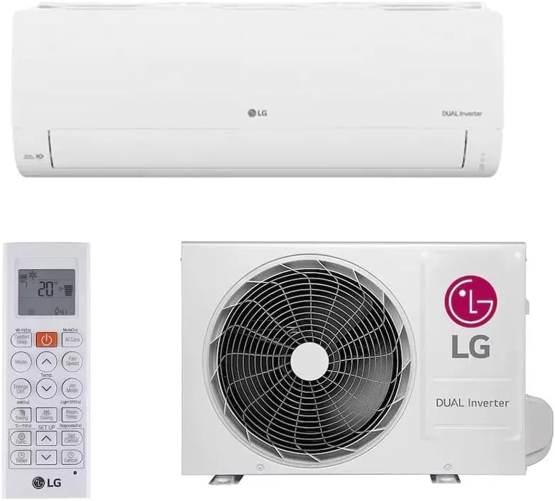 Ar Condicionado Split LG Dual Inverter Compact 9000 BTUs Frio 220V S3-Q09AAQAK - Foto oficial e menor preço