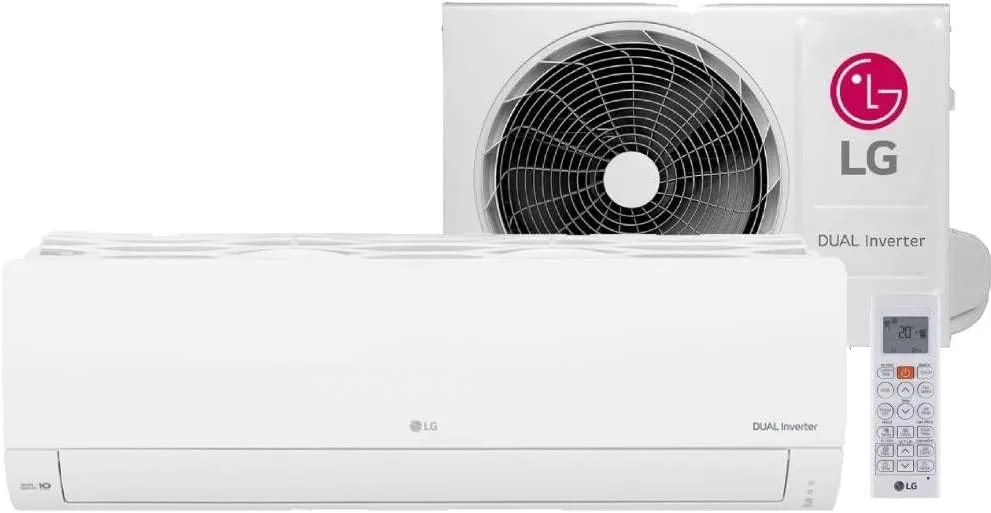 Ar Condicionado Split LG Dual Compact Inverter 12.000 Btus S3-Q12JAQAL
