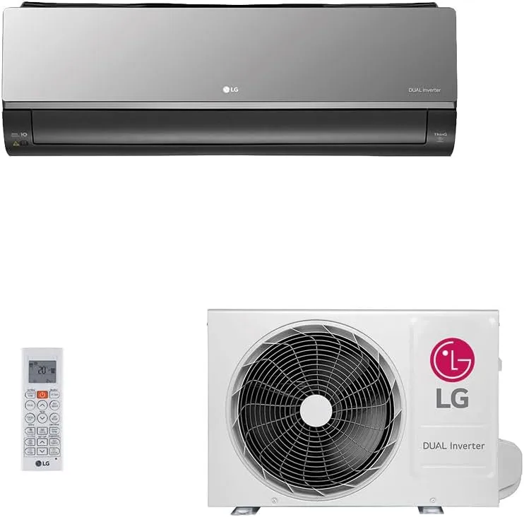 Ar-Condicionado LG Artcool Dual Inverter Voice 24.000 BTUs S3-Q24K2R1C