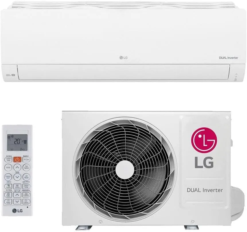 Ar Condicionado Split LG Dual Inverter Compact S3-W09AAQAL 9000 BTUs Quente e Frio - Foto oficial e menor preço