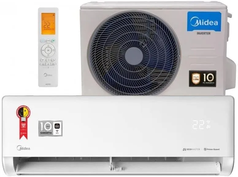 Ar Condicionado Split Inverter Midea AI Ecomaster 9000 BTUs Frio