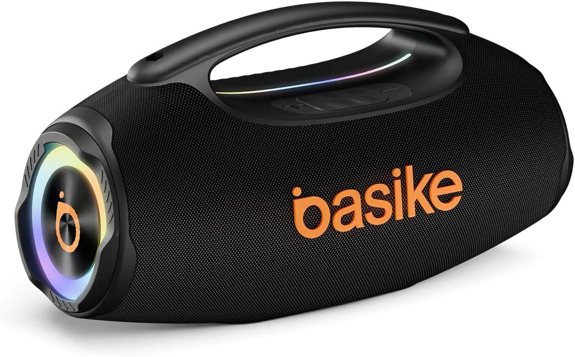 Caixa de Som Bluetooth Basike 80W RMS (Pico 120W) - Foto oficial e menor preço