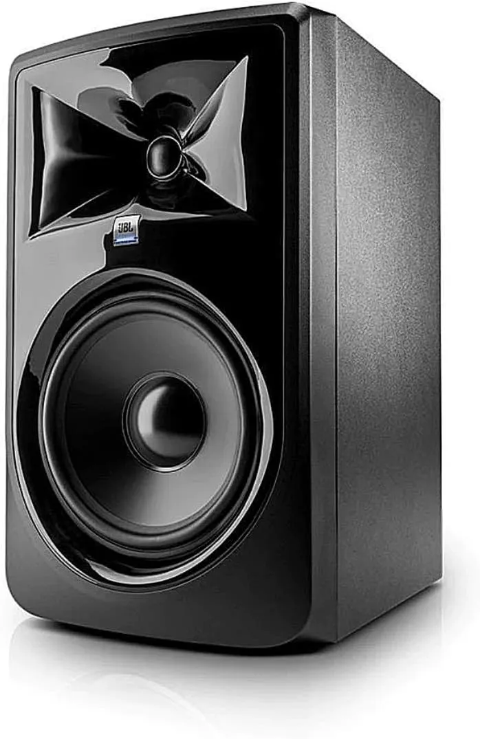 Monitor de Referência JBL 308P MkII 8 Pol Ativo Bivolt Preto