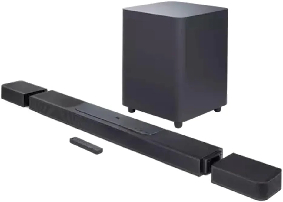 Soundbar JBL Bar 1300X 11.1.4 Canais 585W RMS com Alto-Falantes Removíveis