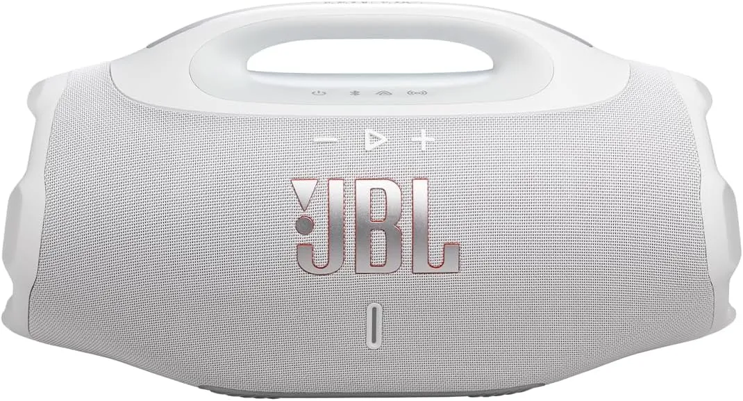 Caixa de Som Bluetooth JBL Boombox 4 Branca Branco