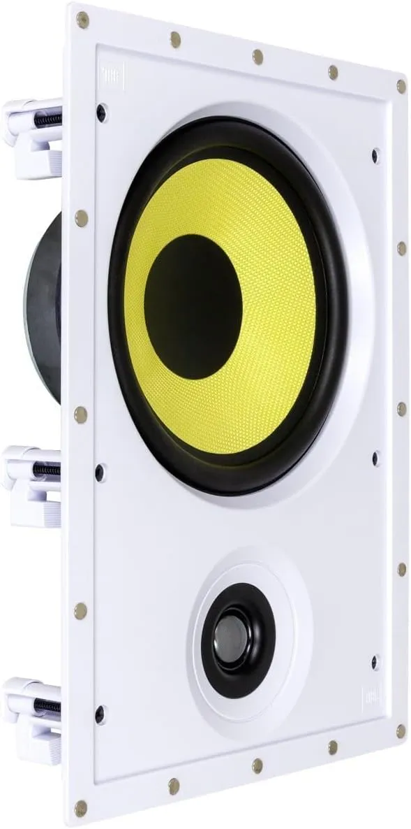 Caixa Acústica de Embutir JBL CI8R Plus Arandela Retangular 200W