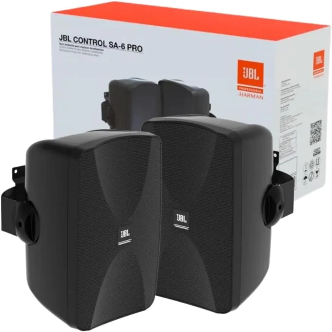 Caixa de Som Passiva JBL Control SA-6 Pro Preta