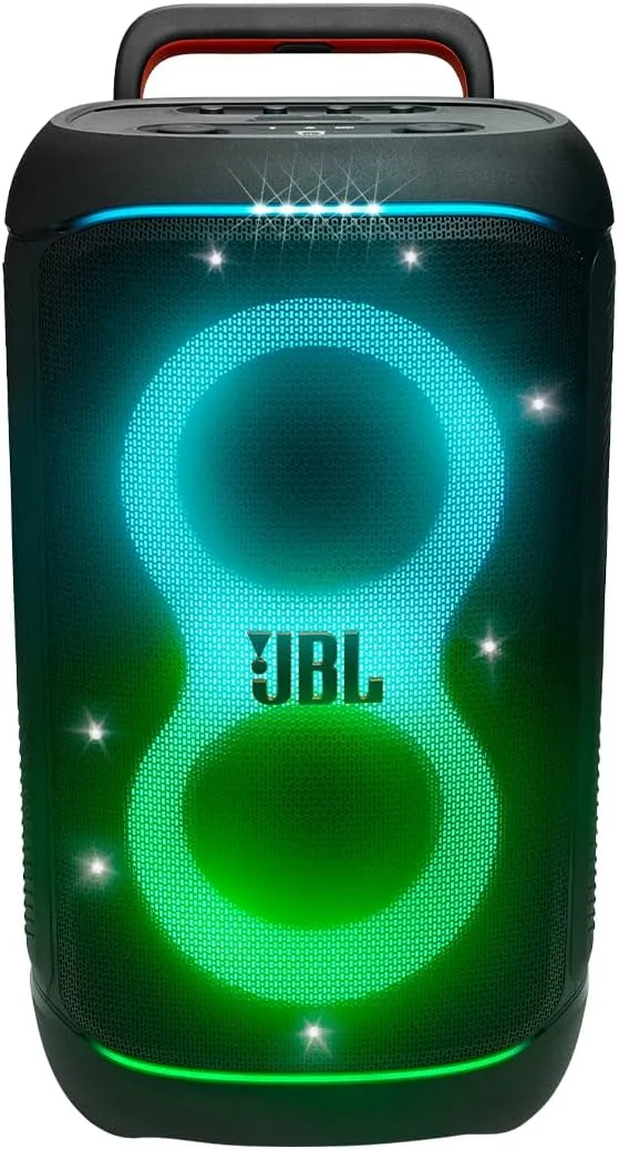 Caixa de Som Portátil JBL PartyBox 520 400W RMS Preta Preto