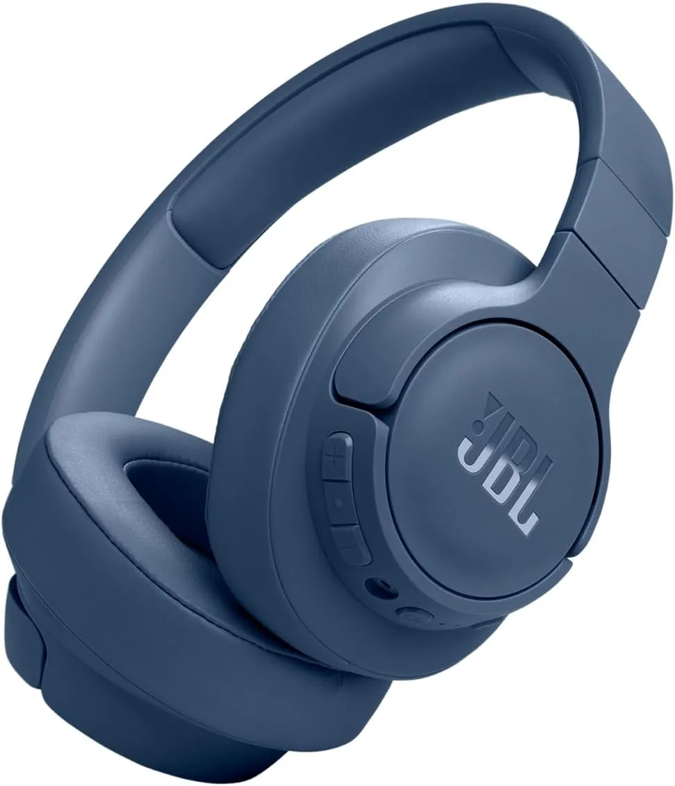 Fone de Ouvido Bluetooth JBL Tune 770NC Over-Ear com Cancelamento de Ruído Azul - Foto oficial e menor preço