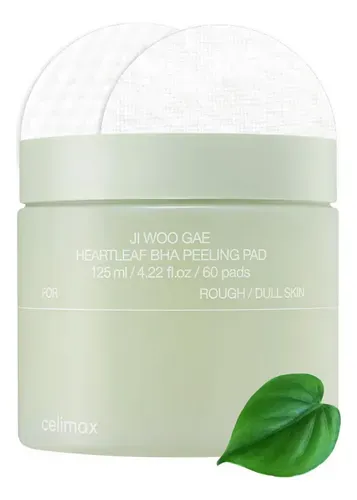 Celimax Ji Woo Gae Heartleaf BHA Peeling Pad 60 Unidades