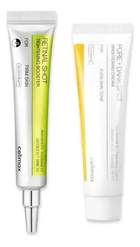 Conjunto Duo Celimax Retinal Shot 15 Ml + Creme Para Manchas - Foto oficial e menor preço