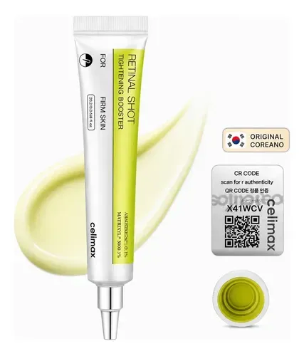 Creme Facial Celimax Retinal Anti-Idade Rejuvenescedor para Noite - Foto oficial e menor preço