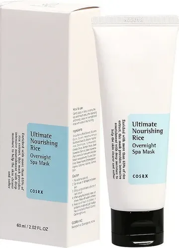 Máscara Facial Cosrx Nourishing Rice Overnight Spa 60ml - Foto oficial e menor preço