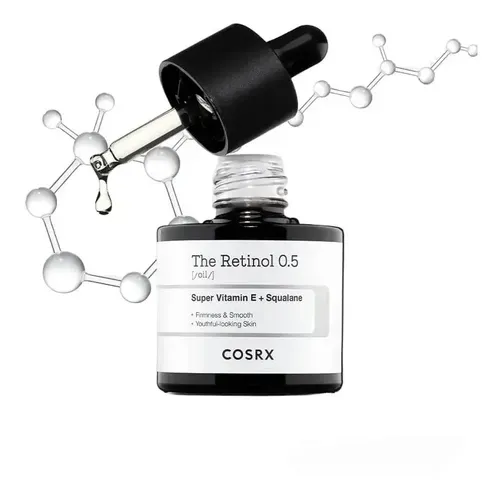 Cosrx The Retinol 0.5 Super Vitamin E + Squalene 20ml - Foto oficial e menor preço