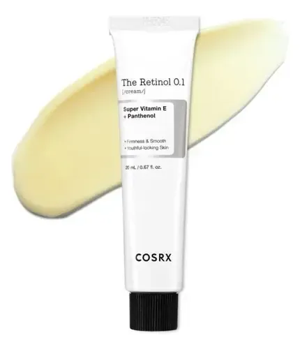 Creme Facial COSRX Retinol 0,1% 20ml para Tratamento Noturno