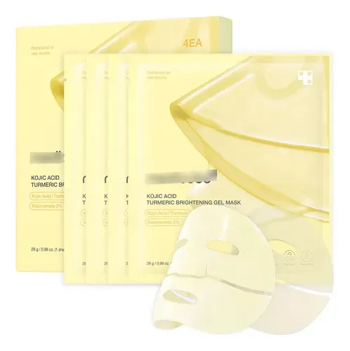 Máscara Facial Iluminadora Medicube Cúrcuma e Ácido Kójico