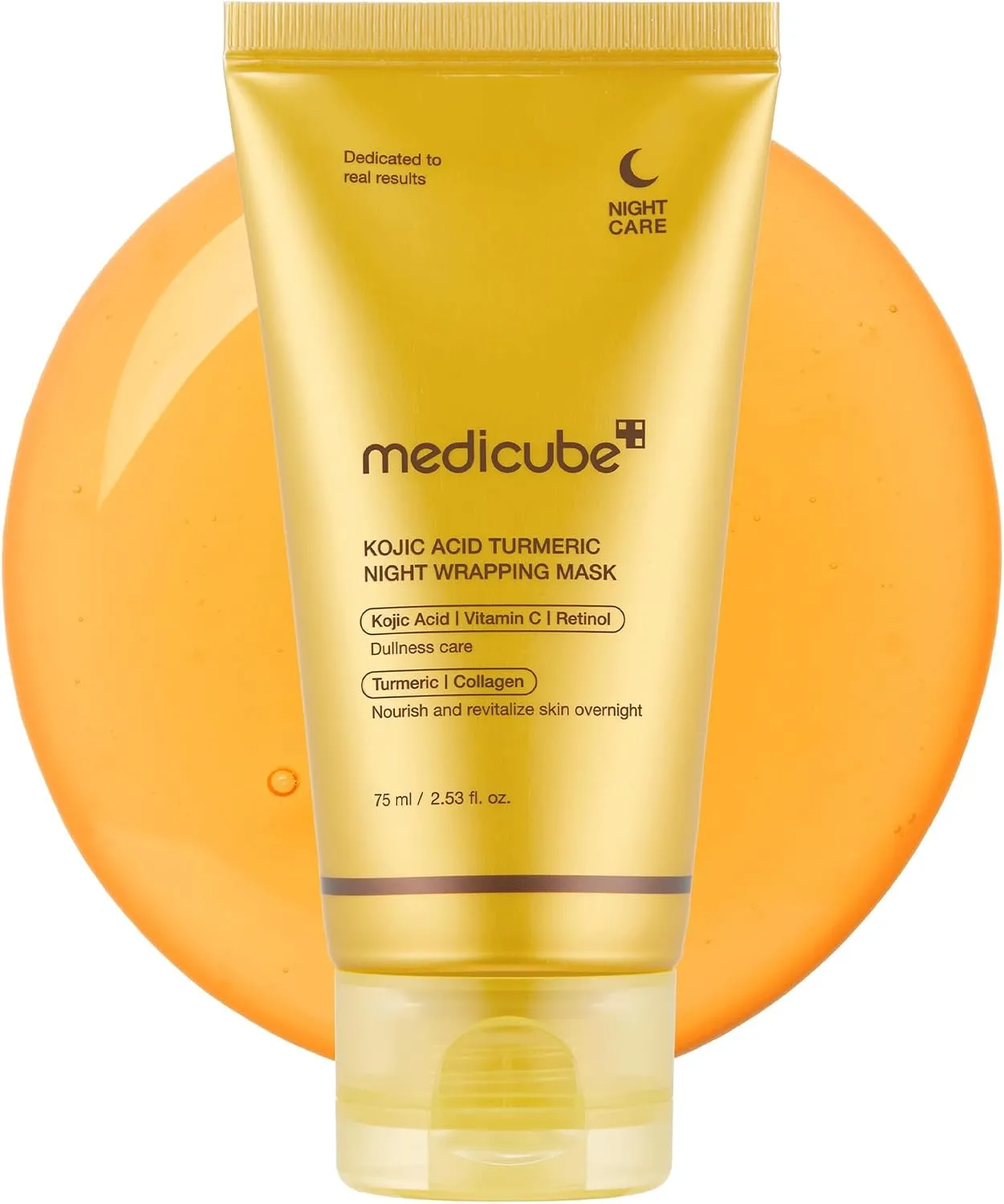 Máscara Noturna Medicube com Ácido Kójico e Cúrcuma 75ml - Foto oficial e menor preço