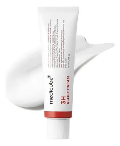 Creme Facial Medicube 3H Relief 50ml Sensível Dia/Noite