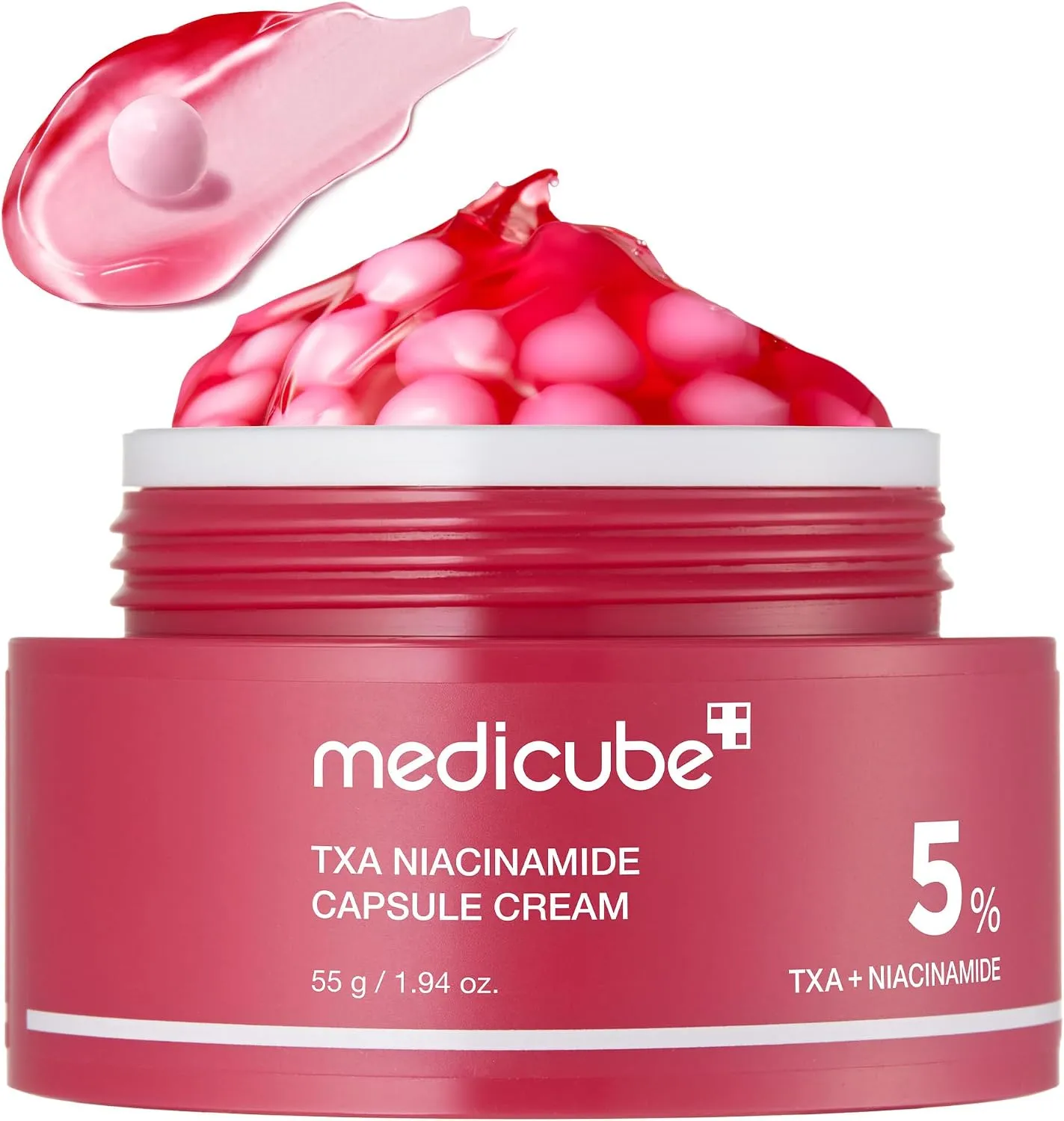 Medicube TXA+Niacinamide Capsule Cream - Creme Hidratante Dual Radiance - Foto oficial e menor preço
