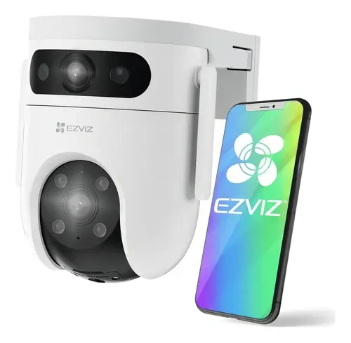 Câmera Wi-Fi EZVIZ H9C Dual 3K Externa IA