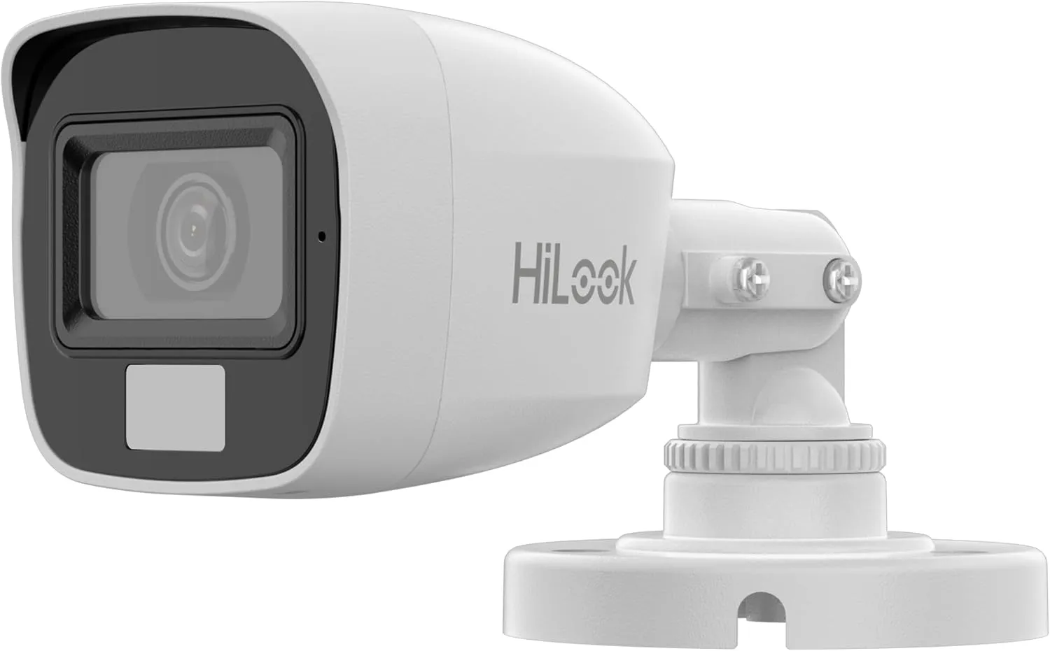 Câmera de Segurança Hilook Bullet HD 2MP Dual Light Áudio Lente 2.8mm IP66 - Foto oficial e menor preço