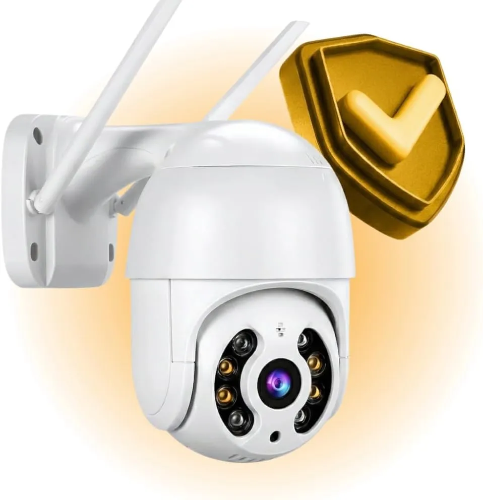Câmera de Segurança Intelbras Wi-Fi Externa 360° Full HD