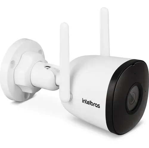 Câmera de Segurança Inteligente Intelbras iM5SC Wi-Fi Full HD Branca