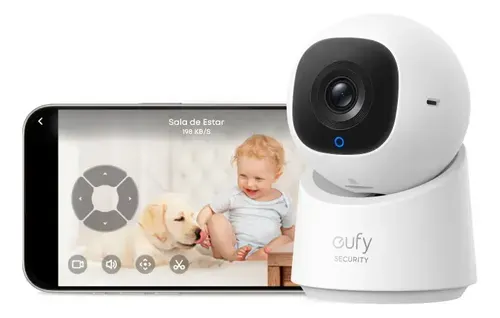 Câmera de Segurança Anker Eufy C220 2K Pan-Tilt