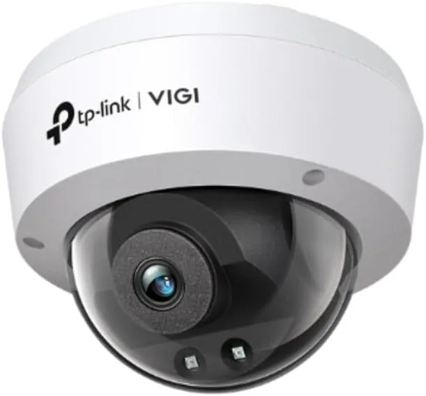 Câmera de Segurança TP-Link VIGI C220I Dome 2MP IP67 IK10 - Foto oficial e menor preço