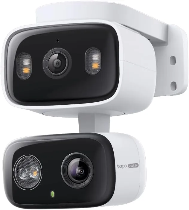 Câmera de Segurança TP-Link Tapo Dual Lens 2K 3MP Interna e Externa