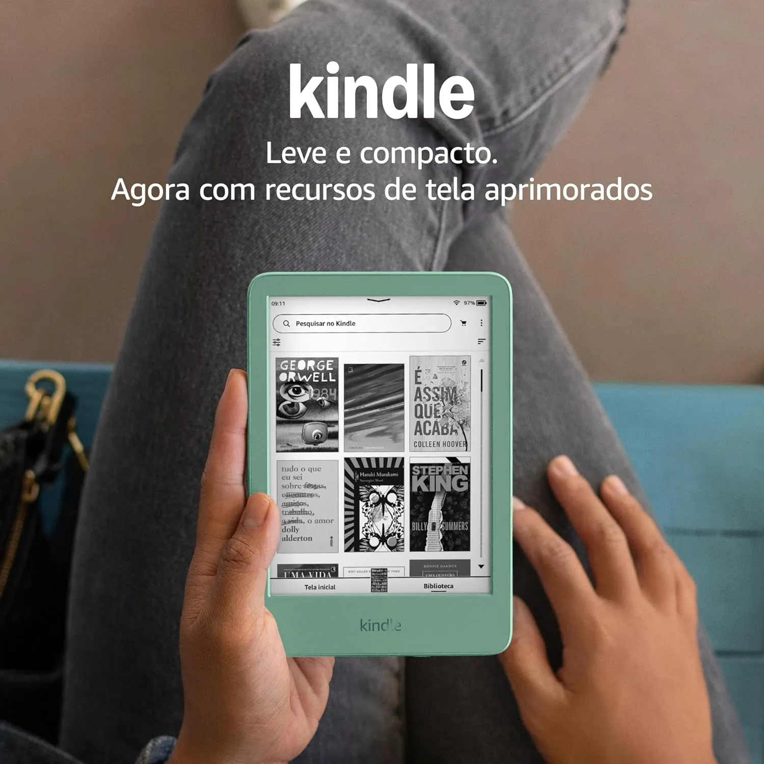 E-reader AMAZON Kindle 16 GB Verde