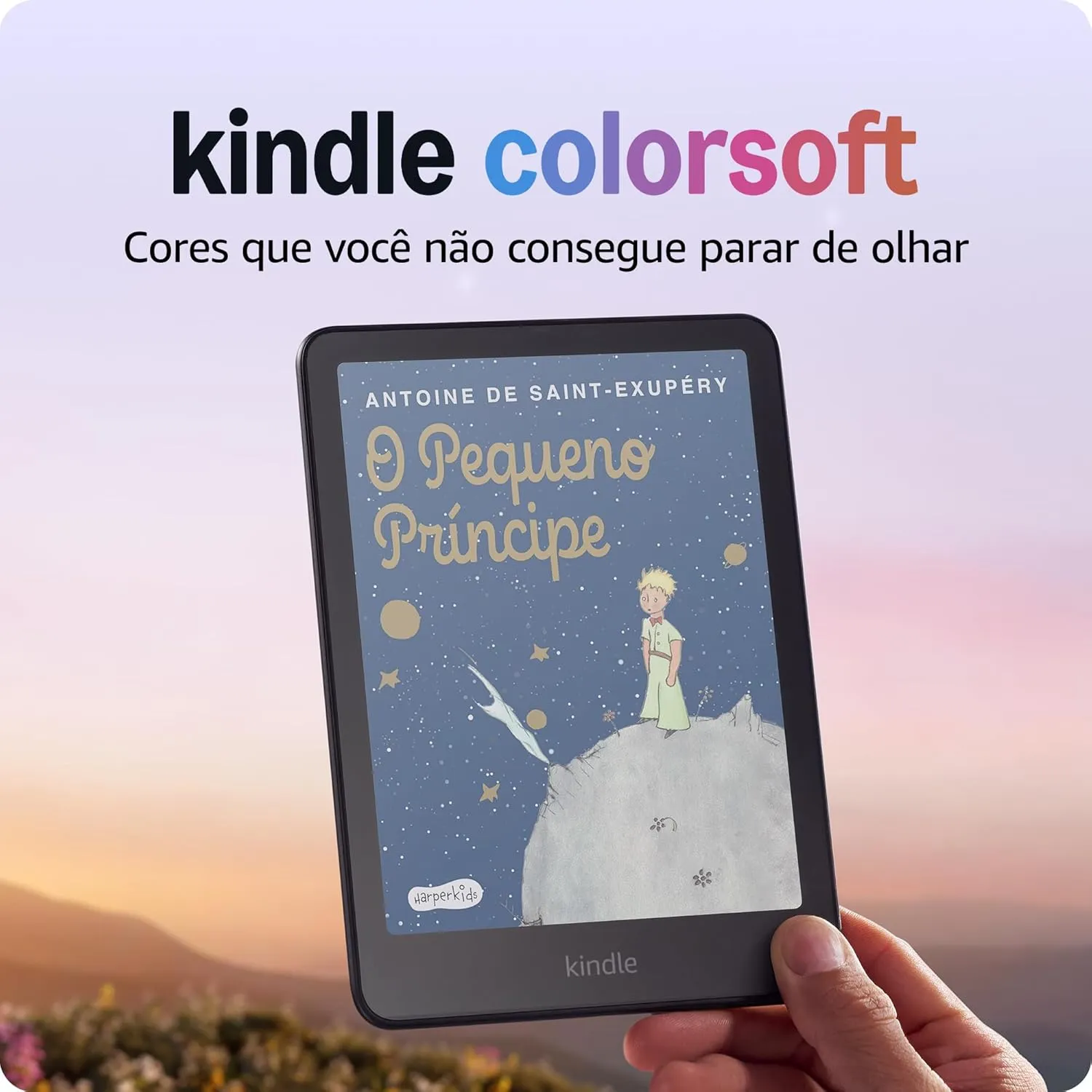 E-Reader AMAZON Kindle Colorsoft 16 GB Preto