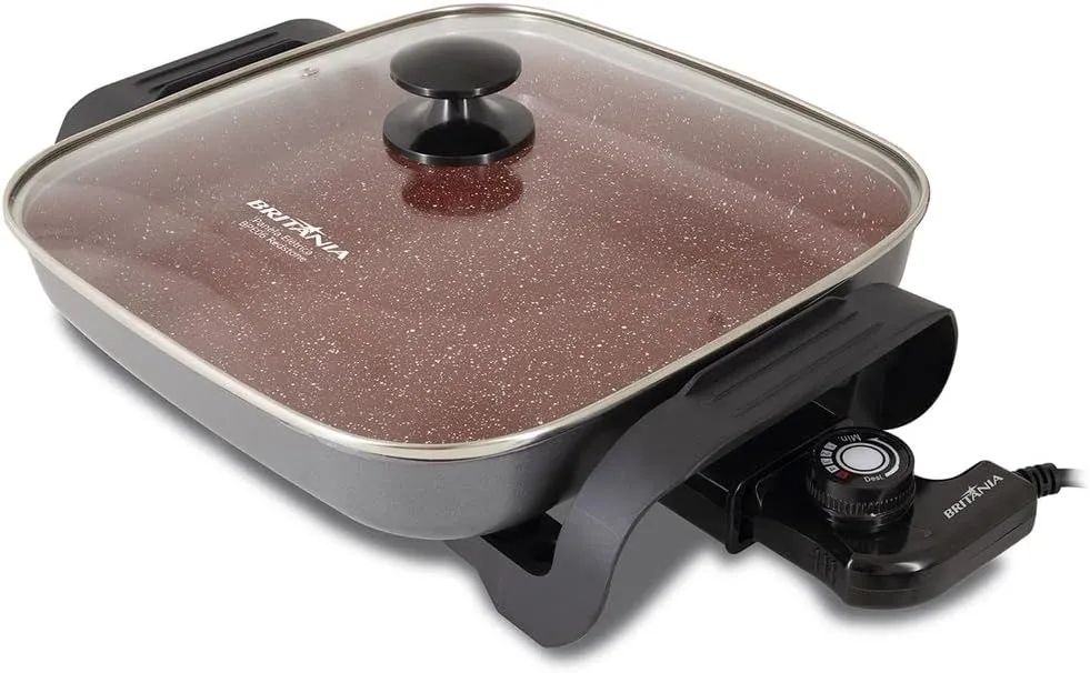 Panela Elétrica Britânia BPE06 Red Stone 220V Vermelho