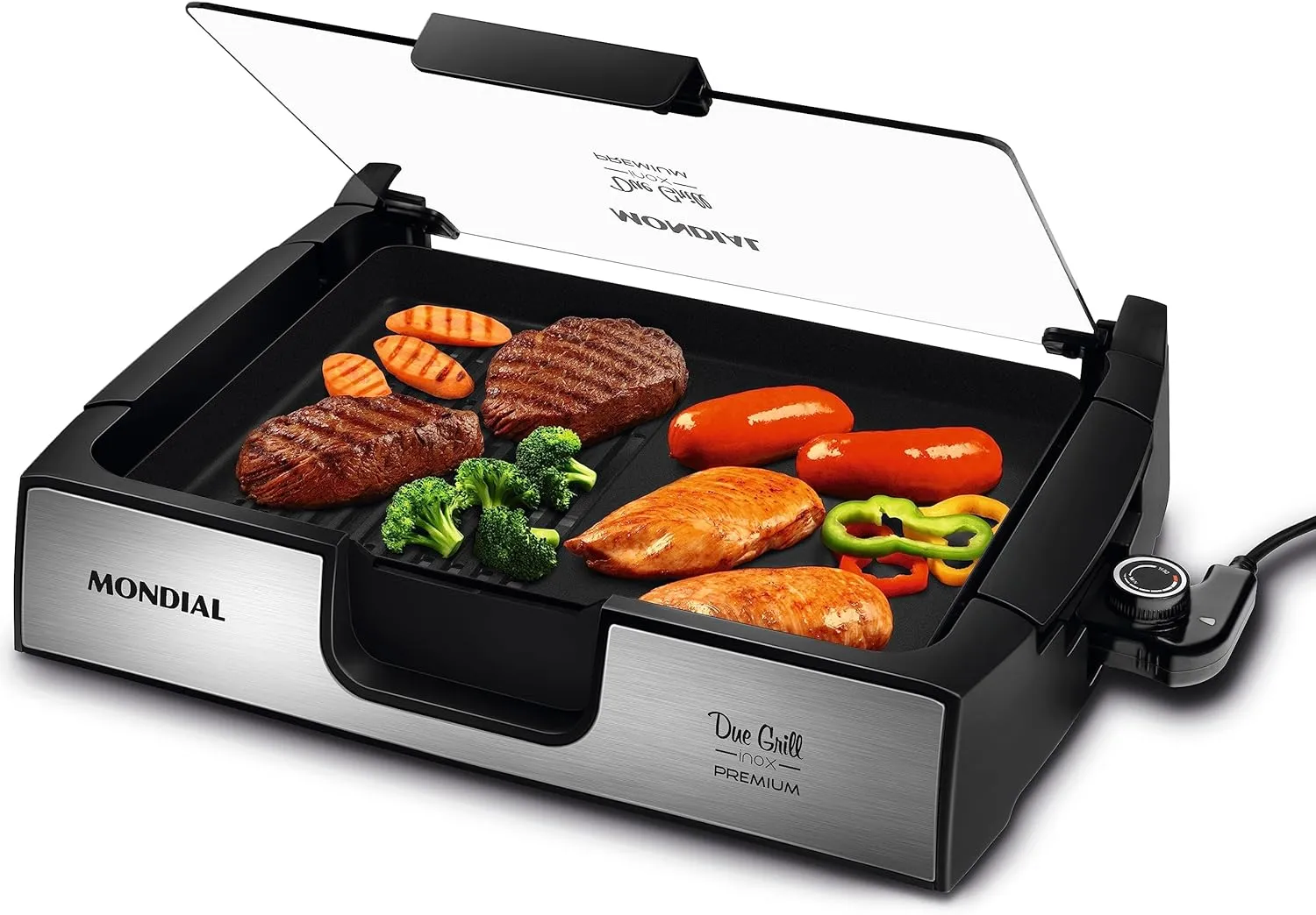 Chapa Mondial G-10 Due Grill Premium 1270W 220V