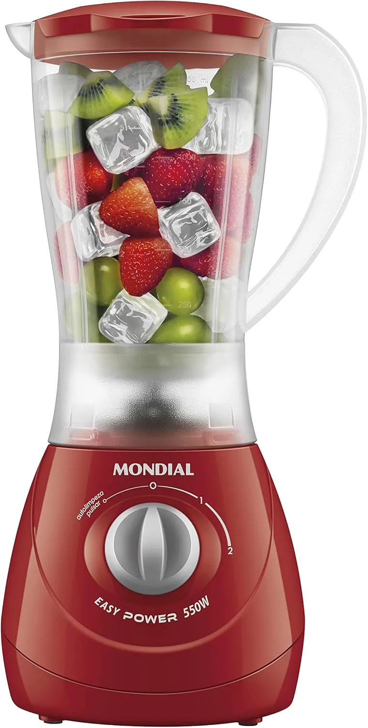 Liquidificador Mondial Easy Power L-550-R 550W 110V Vermelho