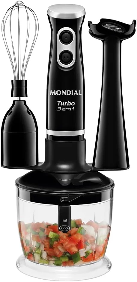 Mixer MONDIAL Turbo 3 em 1 M-14 500W 110V
