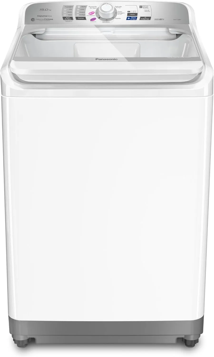Máquina de Lavar Panasonic NA-F150B1W 15kg Branca