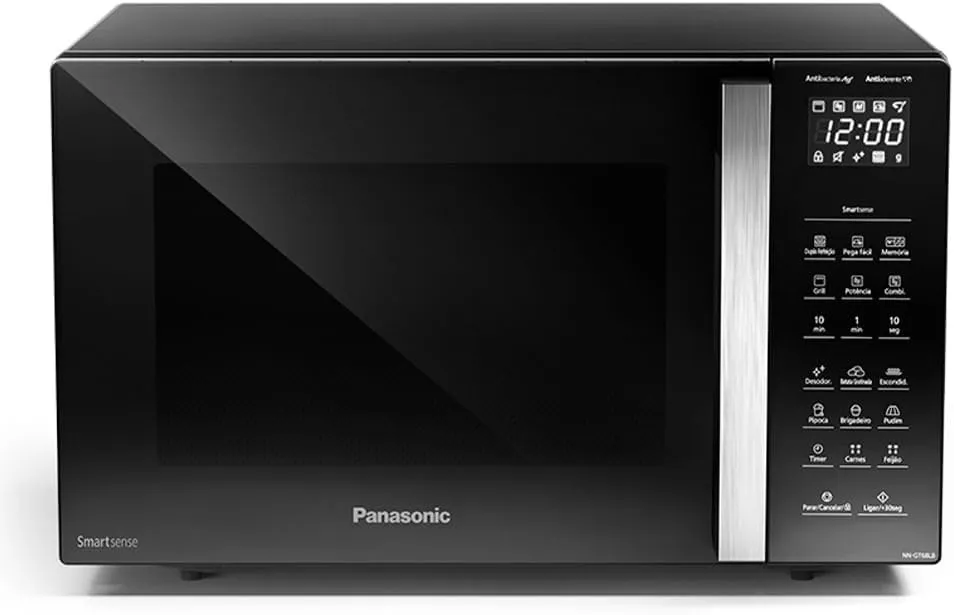 Micro-ondas Panasonic NN-GT68LBRU 30L Preto com Grill