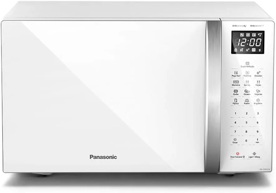 Micro-ondas Panasonic 34 Litros Branco NN-ST65LWRU 220V