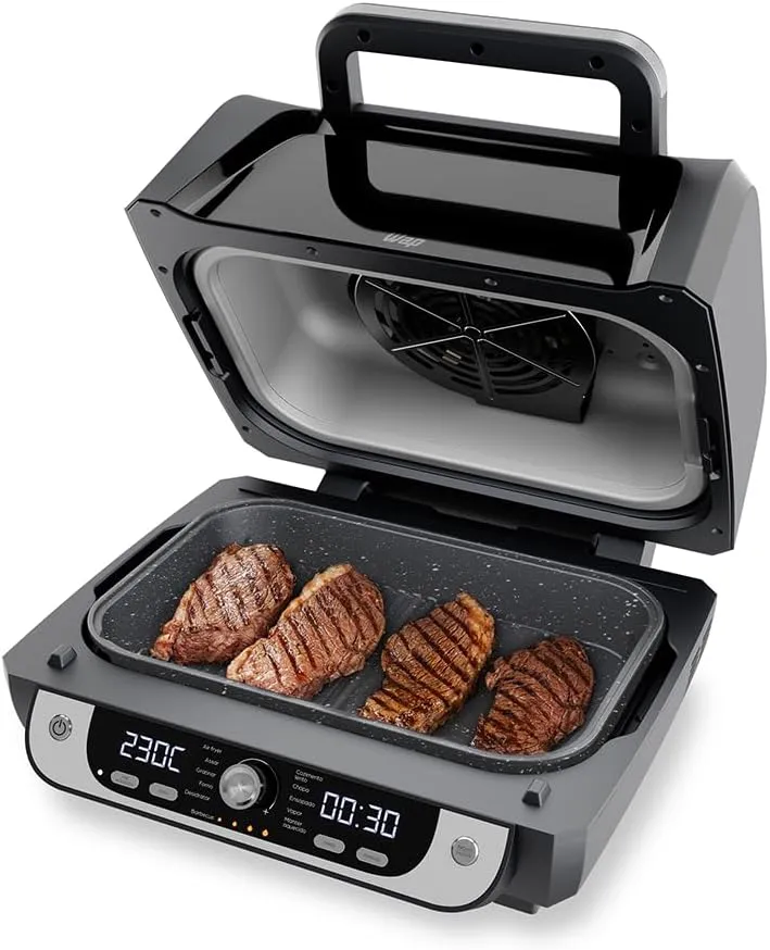 Fritadeira Elétrica WAP Air Fryer Barbecue Digital 10 Litros