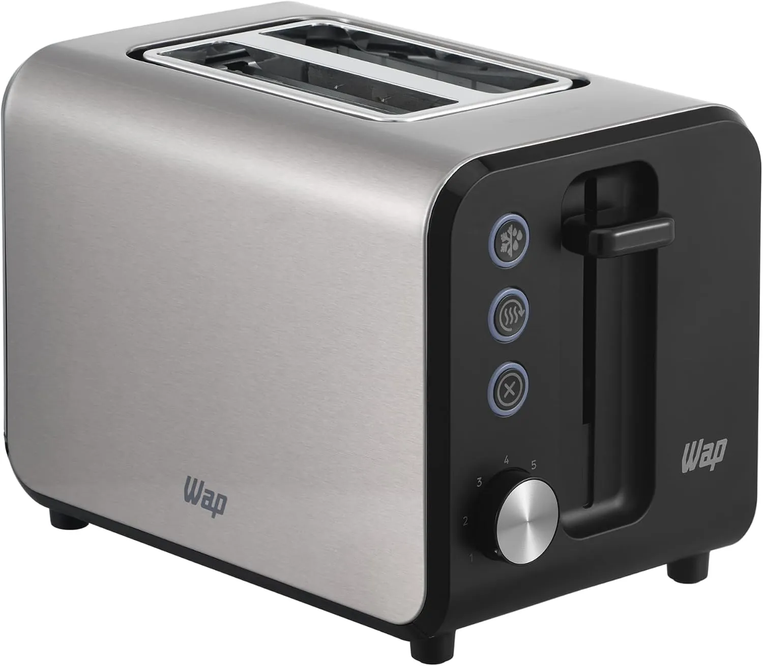 Torradeira WAP WTE1 Inox 900W 127V com 7 Níveis de Tostagem - Foto oficial e menor preço