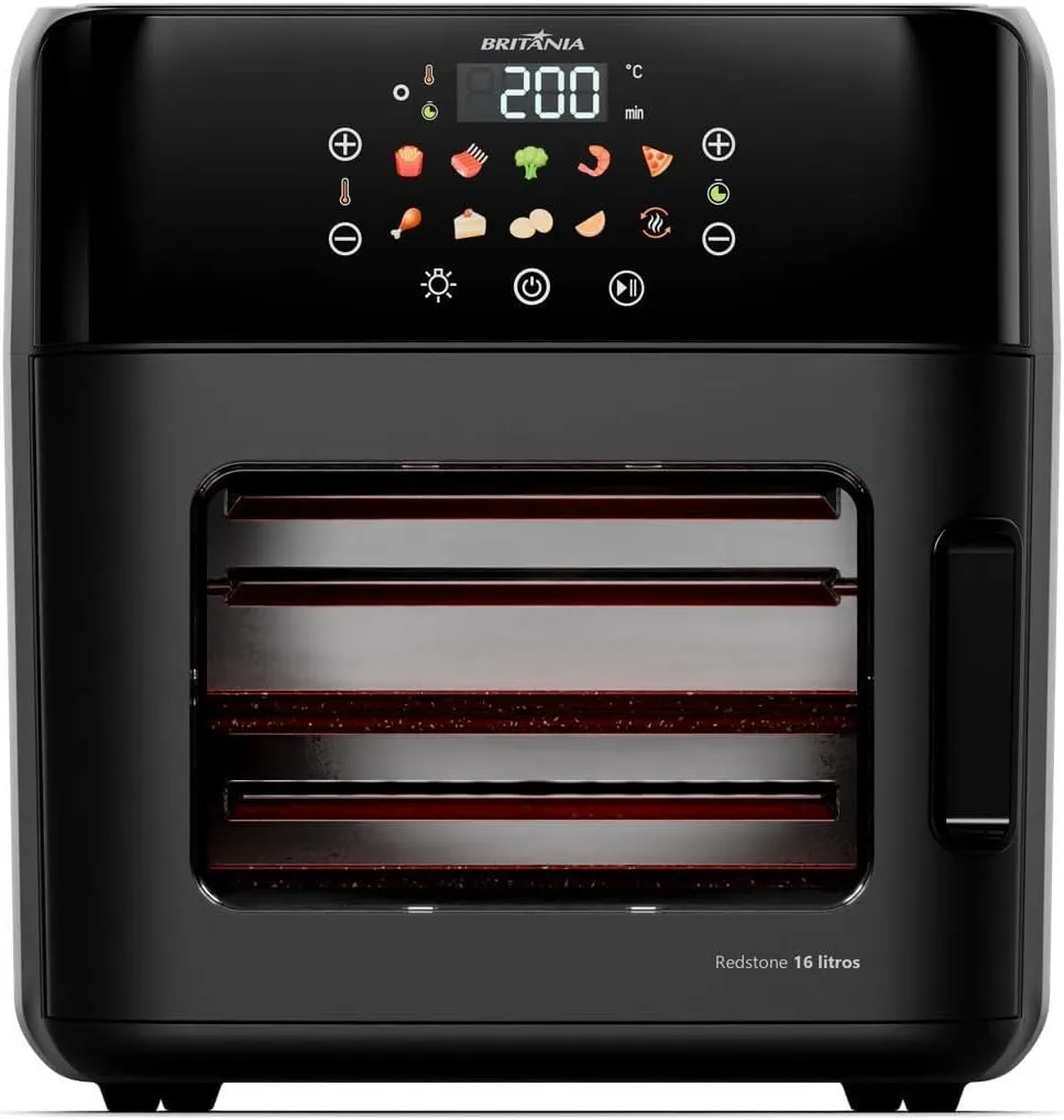 Fritadeira Air Fryer Oven Britânia 16L BAF16B - Foto oficial e menor preço