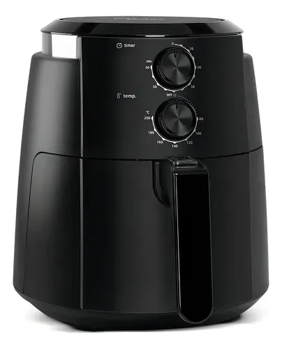 Fritadeira Air Fryer Midea 3,5L Dualcyclone FRE35P1 Preto