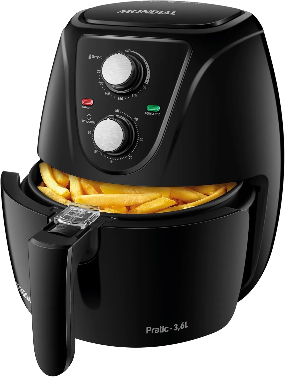 Fritadeira Sem Óleo Mondial Pratic AF-36-FB 3,6L 1500W 220V