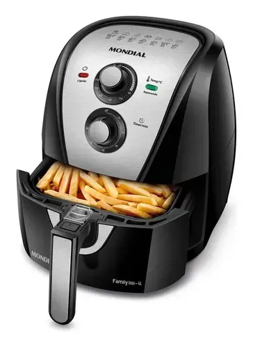 Fritadeira Sem Óleo Mondial Air Fryer AFN-40-BI 4L - Foto oficial e menor preço