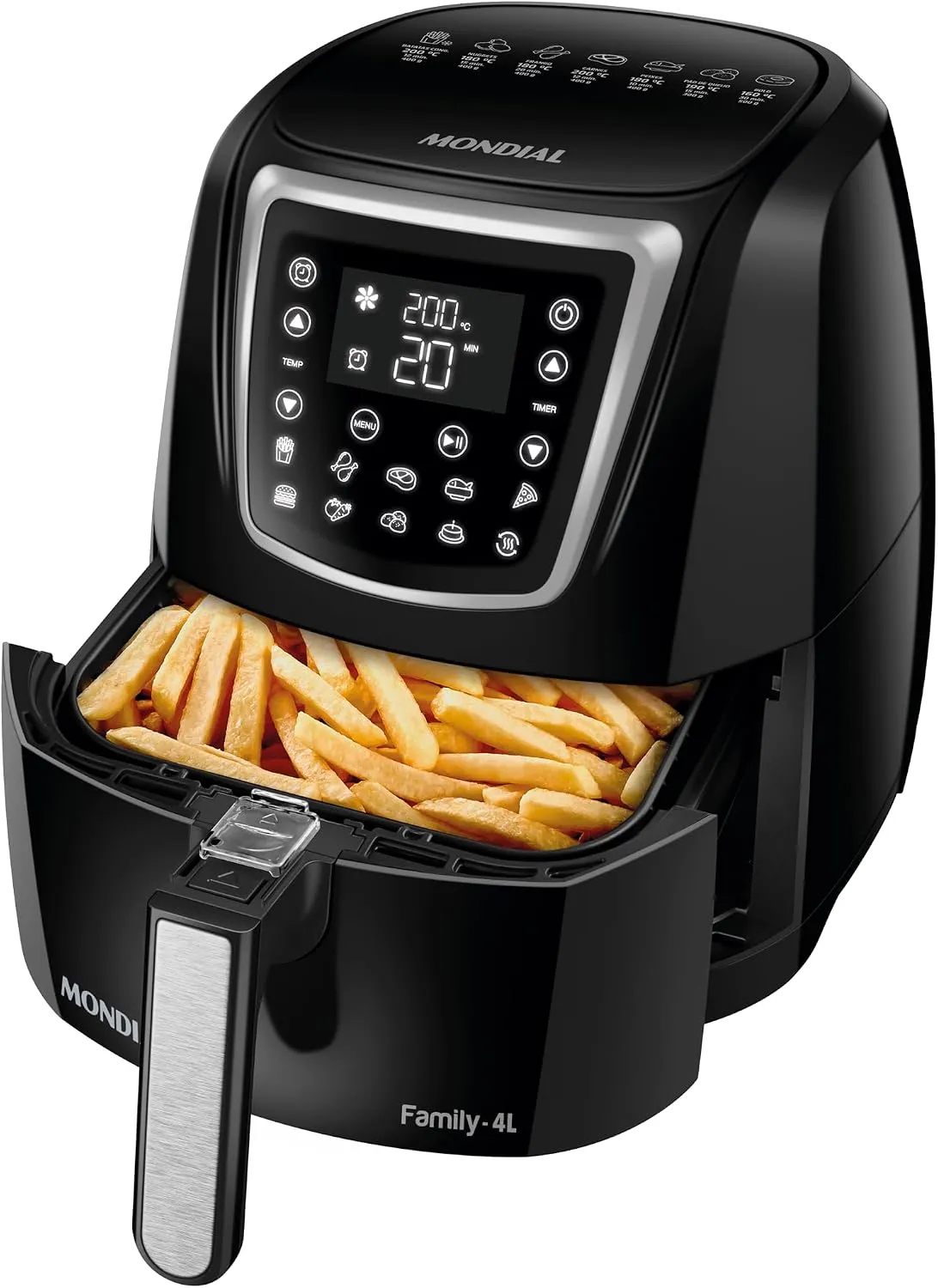 Fritadeira Sem Óleo Mondial Air Fryer Digital 4L AFN-40-DI 1500W