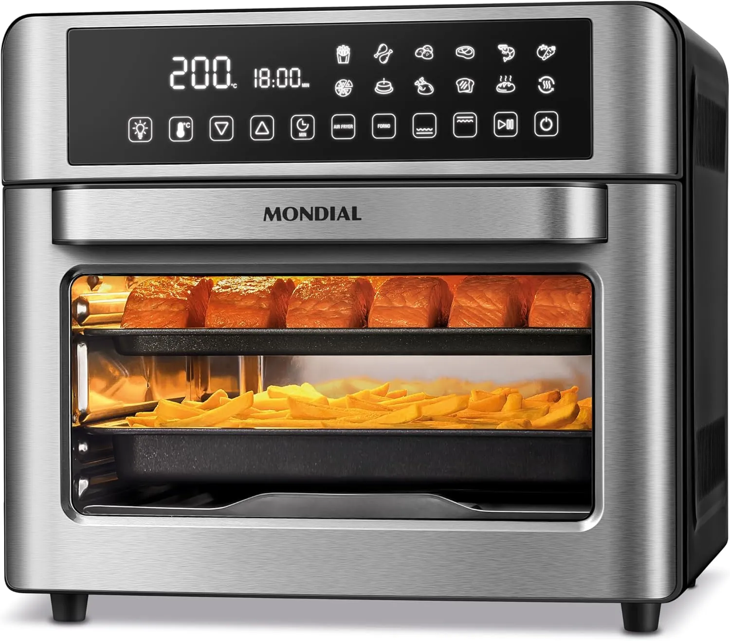 Fritadeira Air Fryer Forno Oven Digital 25L Mondial AFO-25L-BI