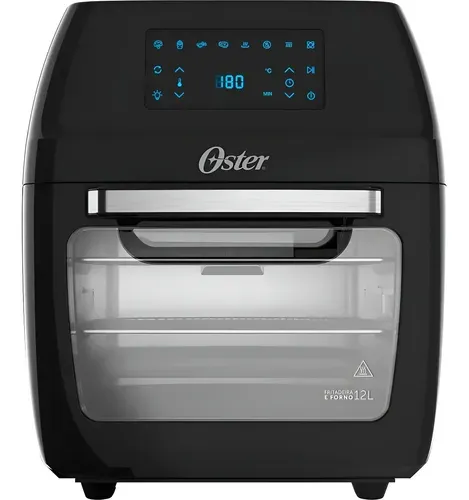 Fritadeira Elétrica Oster Air Fry 12L 3 em 1 Preto - Foto oficial e menor preço