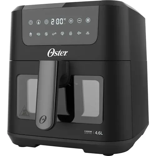 Fritadeira Digital Oster Clear 4,6L Preto