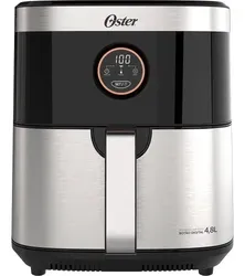 Fritadeira Sem Óleo 2 em 1 Oster 4,8L Preto - Foto oficial e menor preço